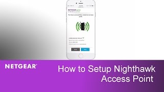 How to Install the AC1900 Nighthawk Access Point  NETGEAR [upl. by Akimit]