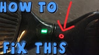 RED FLASHING LIGHT HOW TO FIX YOUR HOVERBOARD [upl. by Kim]