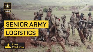 Senior Army Logistics Unit Explains Capabilities [upl. by Thebault]