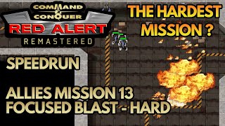 Red Alert Remastered  Allies Mission 13  Focused Blast Hard [upl. by Eirelav]