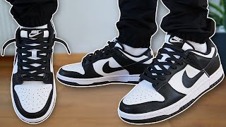 HOW TO LACE NIKE DUNK LOWS LOOSELY BEST WAY [upl. by Vernice939]