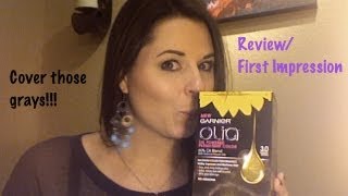 Olia Permanent Hair Color Review  First Impression [upl. by Htebasil]