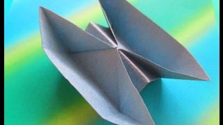 Como hacer un barco de papel Facil Origami 1 [upl. by Htebazle]