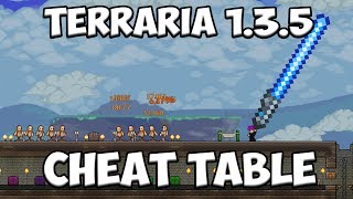 Terraria 1353 Cheat Table  Edit Item Values Characters and More [upl. by Elaweda30]