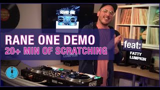 RANE ONE 20 Min Scratch Performance by Fatty Lumpkin DJ Controller Demo [upl. by Ayifa]