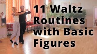 11 Waltz Routines you should try  Basic Figures [upl. by Ariew]