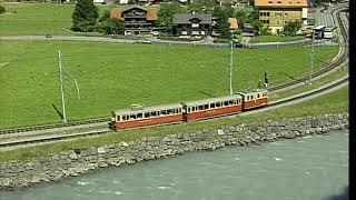 Swiss Railway Journeys  The Jungfrau Railways Part 1 BOBSPBBLM [upl. by Wertz]