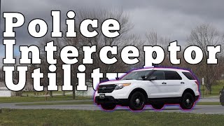 2014 Police Interceptor Utility Regular Car Reviews [upl. by Borgeson691]