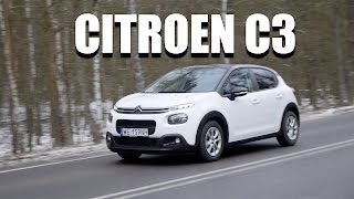 Citroen C3 2017 ENG  Test Drive and Review [upl. by Valora578]