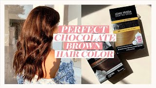 Perfect Chocolate Brown Hair  Dacey Cash [upl. by Refinneg]