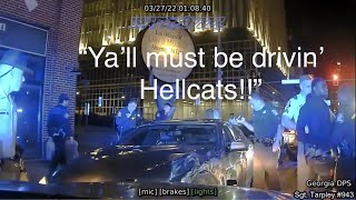 BMW Going 132mph Flees From Georgia State Patrol Through Downtown Atlanta  High Speed Chase and PIT [upl. by Ialda115]