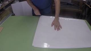 Applying Laminating Film to Foam Board for RC Airplanes [upl. by Ilise]