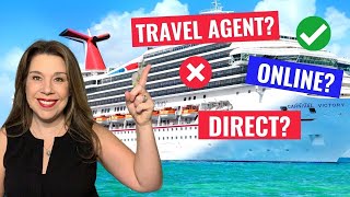 Should You BOOK Directly with the CRUISE LINE TRAVEL AGENT or ONLINE Cruise Tips amp Secrets 2021 [upl. by Anirdnaxela900]