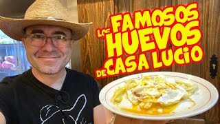 Casa LUCIO  PROBANDO los HUEVOS más FAMOSOS de ESPAÑA [upl. by Pineda]