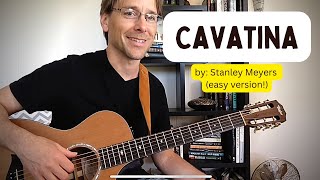 How to play quotCavatinaquot by Stanley Meyers easy version [upl. by Pacificia]