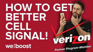 How to Improve amp Boost Cell Phone Signal for Verizon  weBoost [upl. by Schluter118]