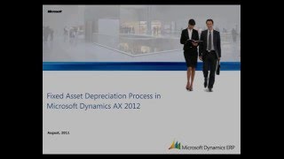 Microsoft Dynamics AX Managing Fixed Assets Depreciation [upl. by Laban]