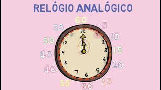 Relógio analógico para crianças [upl. by Adnilem215]