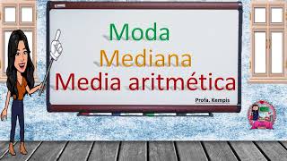 Media mediana y moda [upl. by Ahseenat]