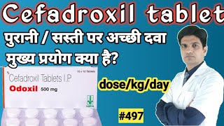 Cefadroxil 500 mg  cefadroxil tablet uses in hindi  odoxil 500 mg  droxyl 500 mg [upl. by Herson]