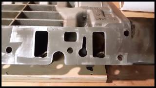 HOW TO REPAIR Pitting Aluminum Manifold Using JB Weld [upl. by Edas]