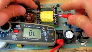 12V 50A 600W power supply  failure analysis amp transformer autopsy [upl. by Buderus]