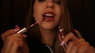 Lipgloss Plumping amp Classic Wet Mouth Sounds  UPCLOSE ASMR [upl. by Hamlin446]