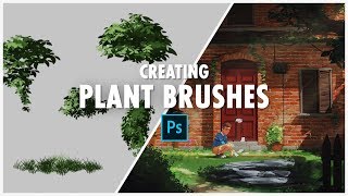 Creating Plant Brushes  Photoshop Tutorial [upl. by Helga]