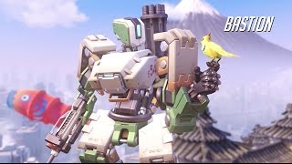 Overwatch  Bastion Gameplay Trailer [upl. by Nosnej]