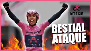 🔥 EGAN BERNAL gana etapa y 🔐 sentencia el 🇮🇹 GIRO DE ITALIA 2021 con un brutal ataque  ETAPA 16 [upl. by Atirehgram]