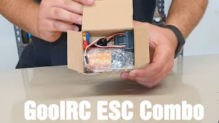 GoolRC ESC combo unboxing 60a ESC 3500kv 3650 Surpass hobby [upl. by Durante351]