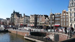 Walking from Amsterdam Central station to Dam square [upl. by Enitsyrhc]