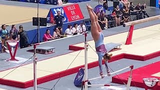 Lorette Charpy  12700 Uneven Bars  Barrew  French Elite Championships 2024 [upl. by Yeliac]