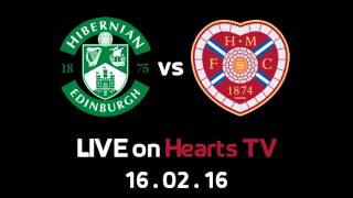 Hibernian vs Hearts  LIVE on Hearts TV [upl. by Aicined]