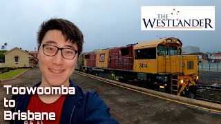 The Westlander Train Toowoomba to Brisbane Review  Queensland Rail [upl. by Annawad]