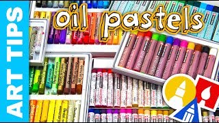 Art Tips  5 Tips For Using Oil Pastels [upl. by Adnopoz]