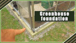 How to Build Greenhouse Foundation [upl. by Melanie328]