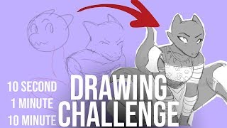 Timed Kobold Drawing Challenge [upl. by Asecnarf]