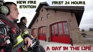 First 24 Hours in a New Fire Station  A Day in the Life [upl. by Granville]