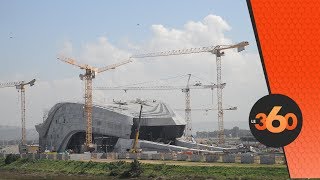 Le360ma •visite guidee du grand théâtre Mohammed VI [upl. by Gile]