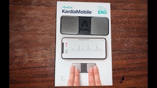 AliveCor KardiaMobile EKG Monitor ECG Heart Monitor Unpacking and Testing [upl. by Alecram617]