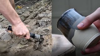 Processing Clay For Pottery Start to Finish [upl. by Codd]