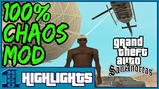 GTA San Andreas 100 Chaos Highlights  Fails and Funny Moments 44 [upl. by Schiffman]