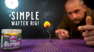 SIMPLE WAFTER RIG For Catching MORE Carp How To Tie A Wafter Rig  Mainline Baits Carp Fishing TV [upl. by Atiuqan]