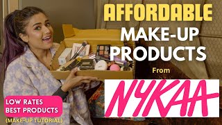 Full Makeup Tutorial for beginners  Affordable branded makeup kit from Nykaa  gimaashi [upl. by Mylor]