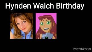 Hynden Walch Birthday [upl. by Ann-Marie797]