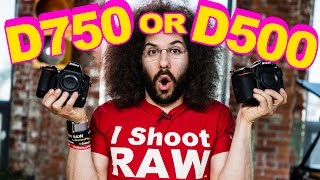 Nikon D750 VS Nikon D500 Which To Buy [upl. by Olimpia]