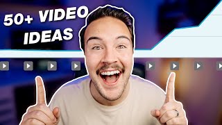 🔥 50 EASY YOUTUBE VIDEO IDEAS 🔥 That Will BLOW UP Your Channel [upl. by Paluas]