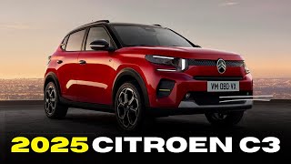 2025 CITROEN C3  Stunning Subcompact Car [upl. by Lasorella787]