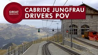 Cabride Jungfrau  Part 1 • POV • Great Railways [upl. by Douglass]